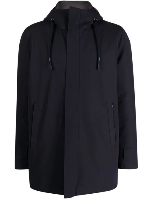 Blue coat with hood Herno | PI001036U 12217S.9280